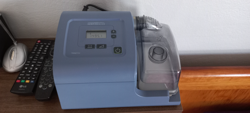 CPAP Machine in good condition with accessories and carry bag