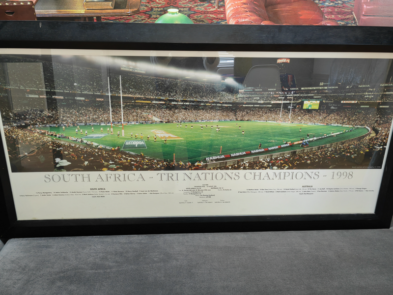 South Africa Tri Nations Rugby Champions 1998 Memorabilia