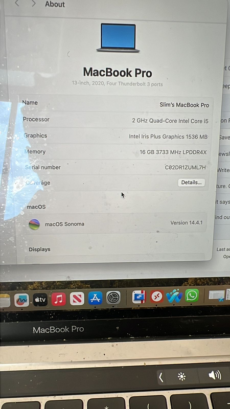 13 inch 2020 macbook pro