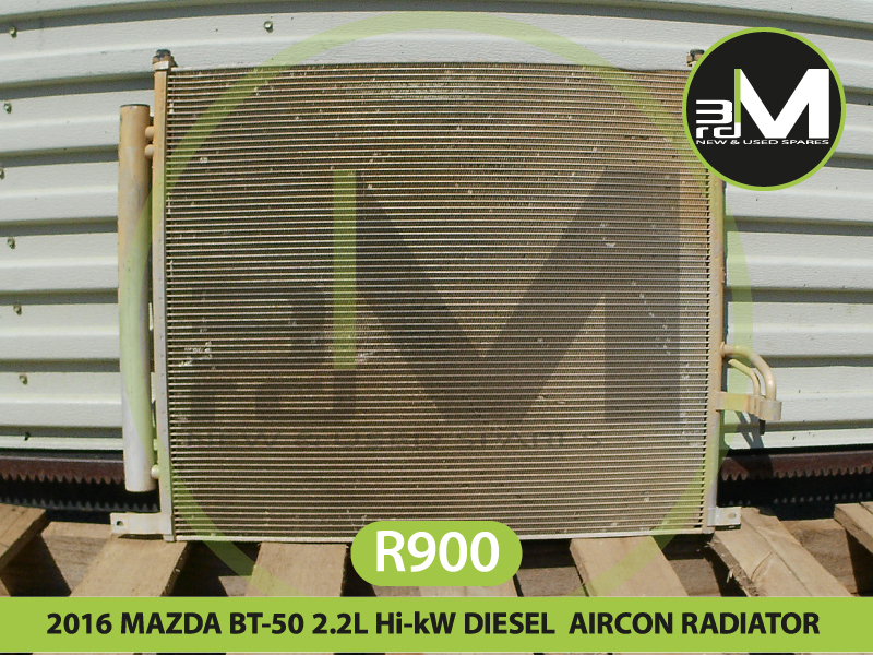 2016 MAZDA BT 50 2.2L Hi kW DIESEL AIRCON RADIATOR R900