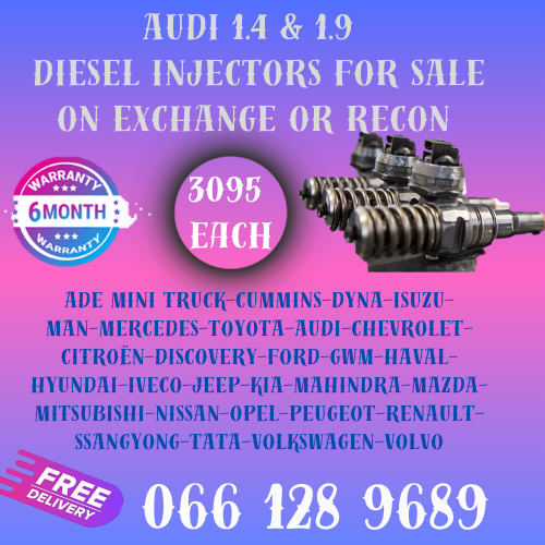 AUDI 1.4 &amp; 1.9 DIESEL INJECTORS FOR SALE ON EXCHANGE WITH FREE COPPER WASHERS
