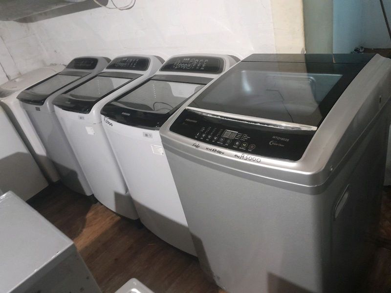 Pre owned Washing machines for sale in very good condition comes with guarantee and all pipes
