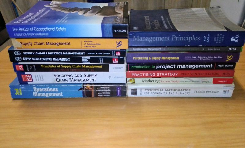 BCOM Supply Chain Management textbooks R150 EACH
