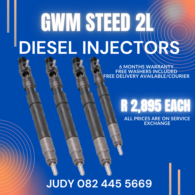 GWM Steed 2L Diesel Injectors