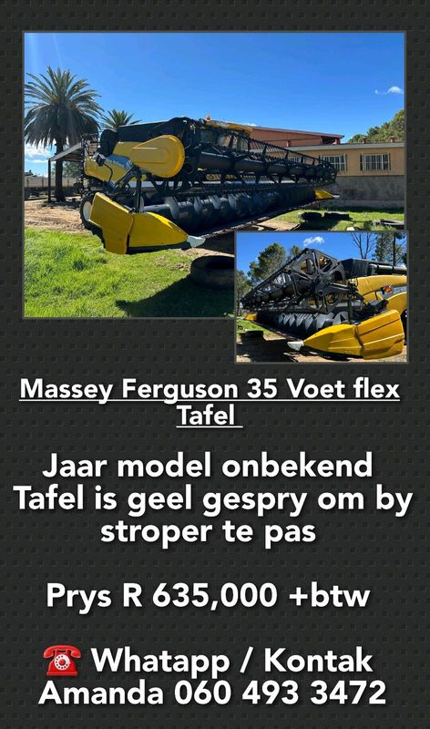 Massey Ferguson 35 Voet Flex Tafel