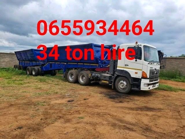 TRAILERS / 34 TON SIDE TIPPERS 4 HIRE