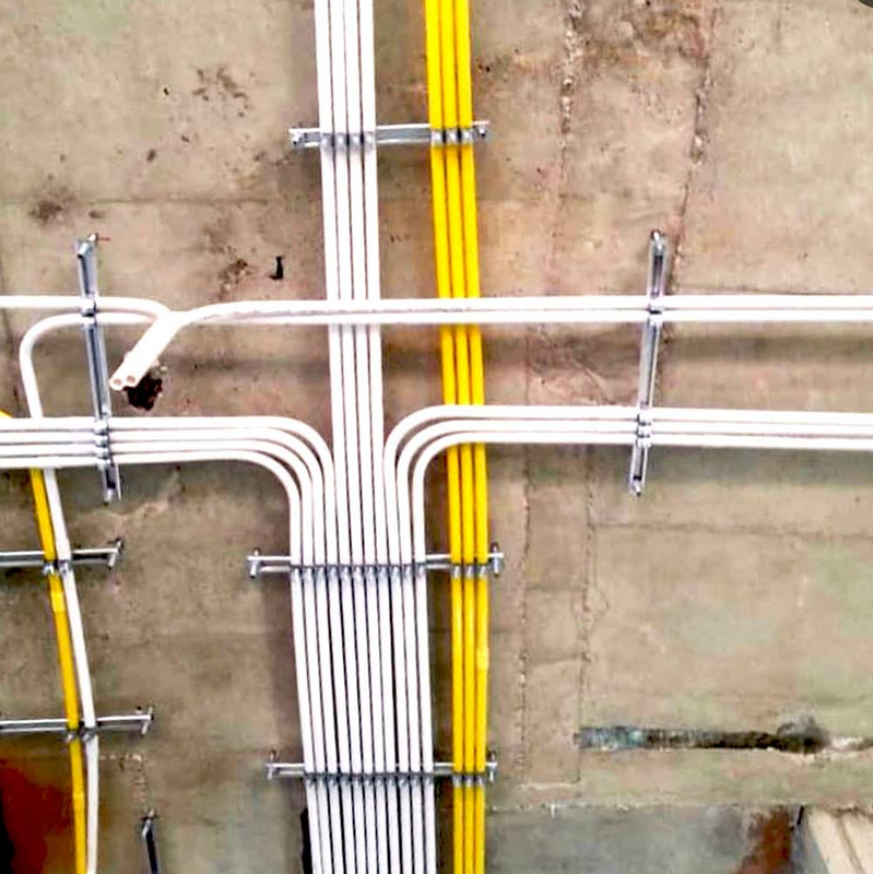Conduit installers (PVC and bosal) and cablers.