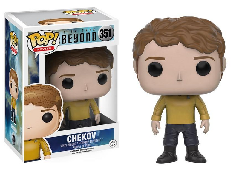 Funko Pop! Movies 351: Star Trek: Beyond - Chekov Vinyl Figure (new)