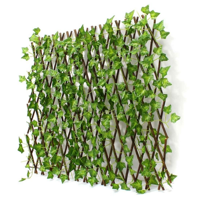 Expandable Faux Leaf Hedge Panel / Trellis