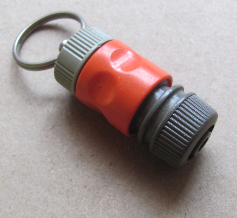 Tap Water Hose Connector Shaped Key Ring