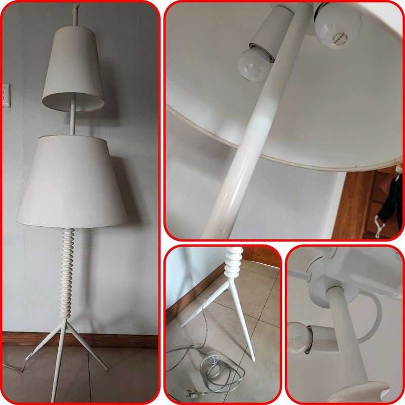 Designer Standing Lamp with Step-switch