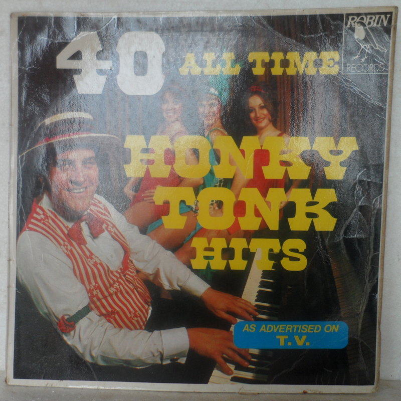 40 All Time Honky Tonk Hits - Warren Carr - Vinyl LP (Record) - 1974