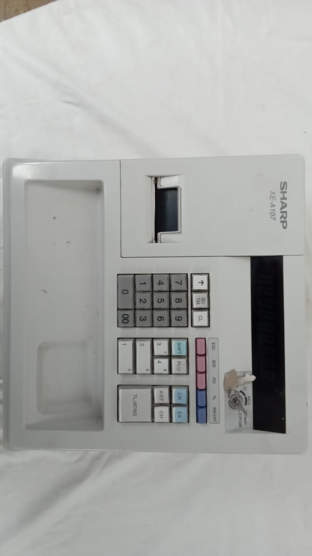 Sharp cash register- REF STOCK NO 1333Now selling for only R500.00