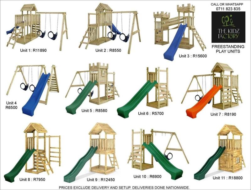 New Wooden Jungle Gyms