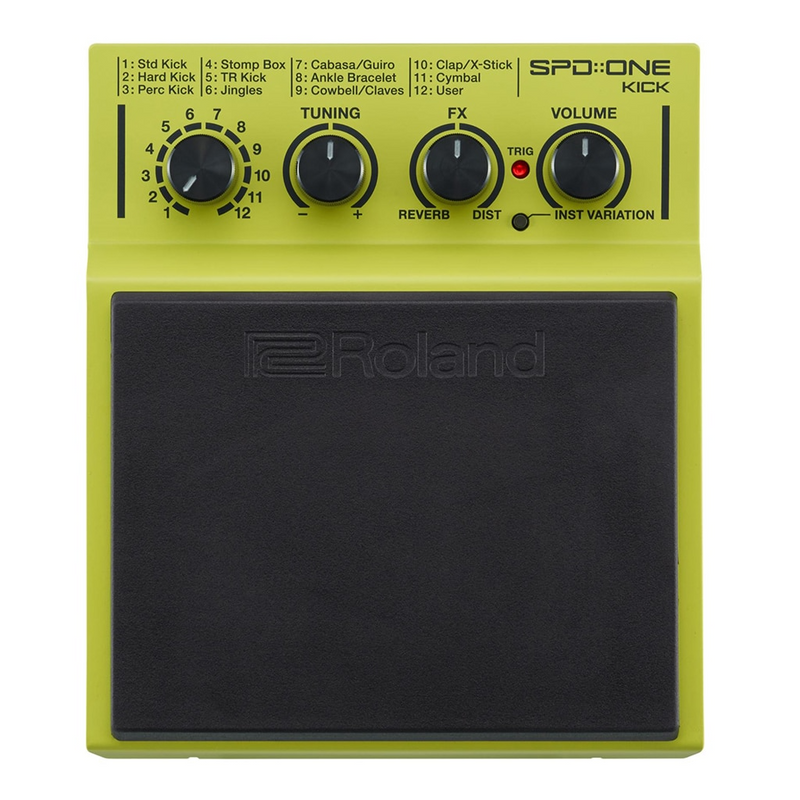 The Roland SPD::ONE KICK is a new type of digital percussion pad