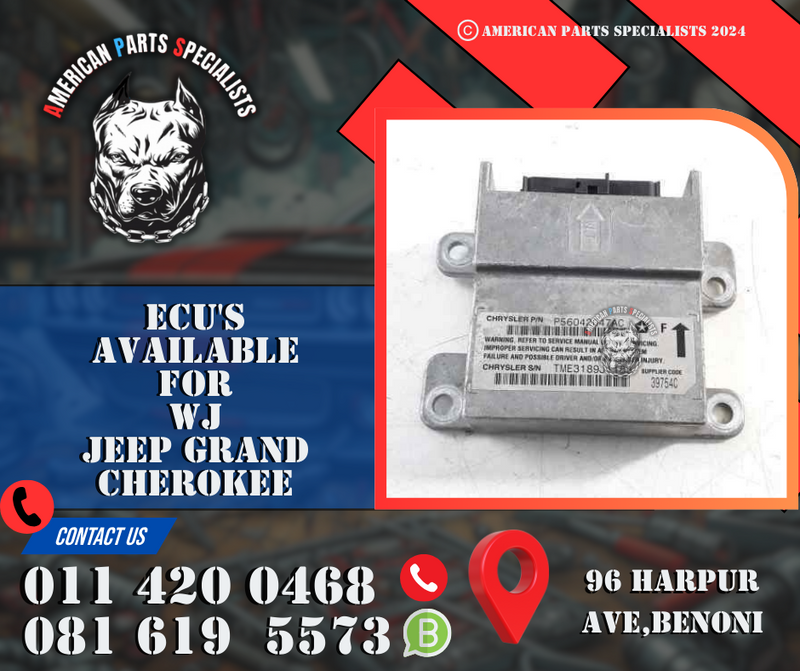 Jeep Grand Cherokee WJ ECU&#39;s For Sale