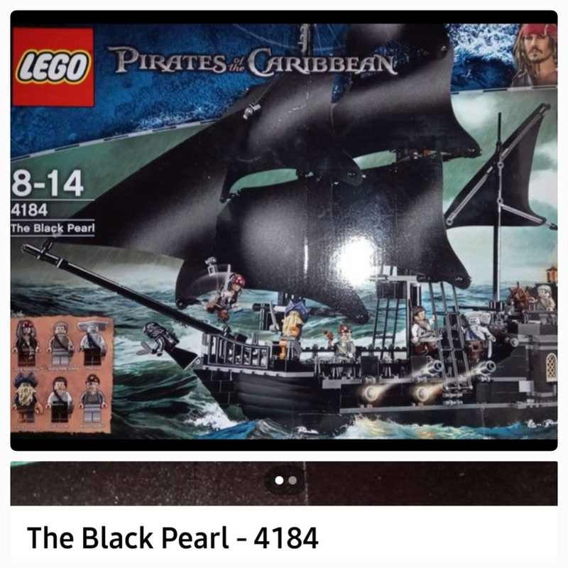 Black Pearl Lego Set