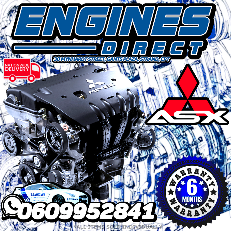 Mitsubishi 2.0 16V Mivec Eclipse ASX 4B11 Engine available at Engines Direct Strand