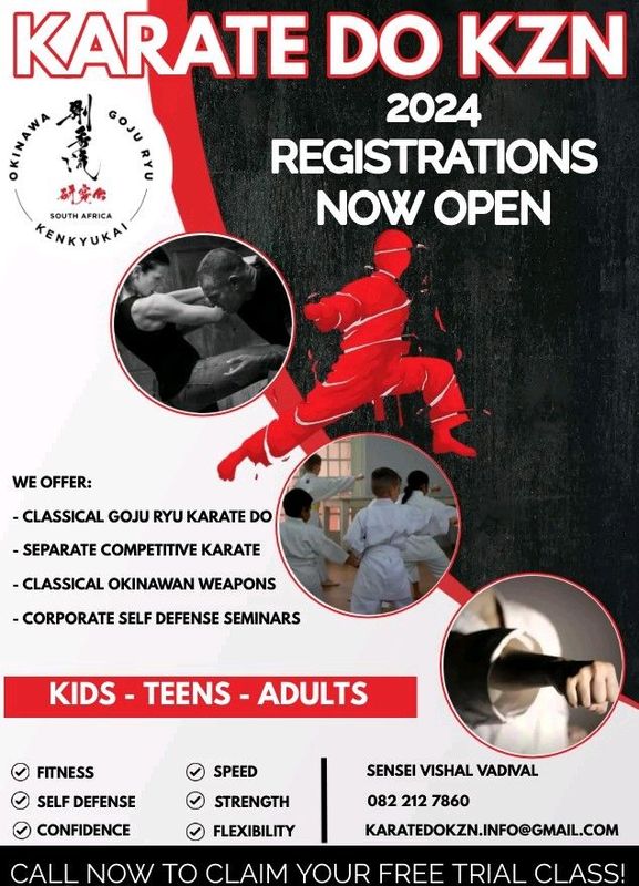 Karate Do Classes in Durban North &amp; Morningside
