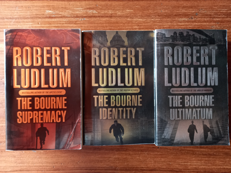 Jason Bourne #1-3 by Robert Ludlum