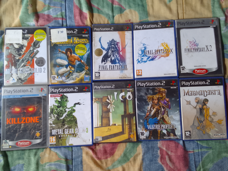 Assorted PS2 video games