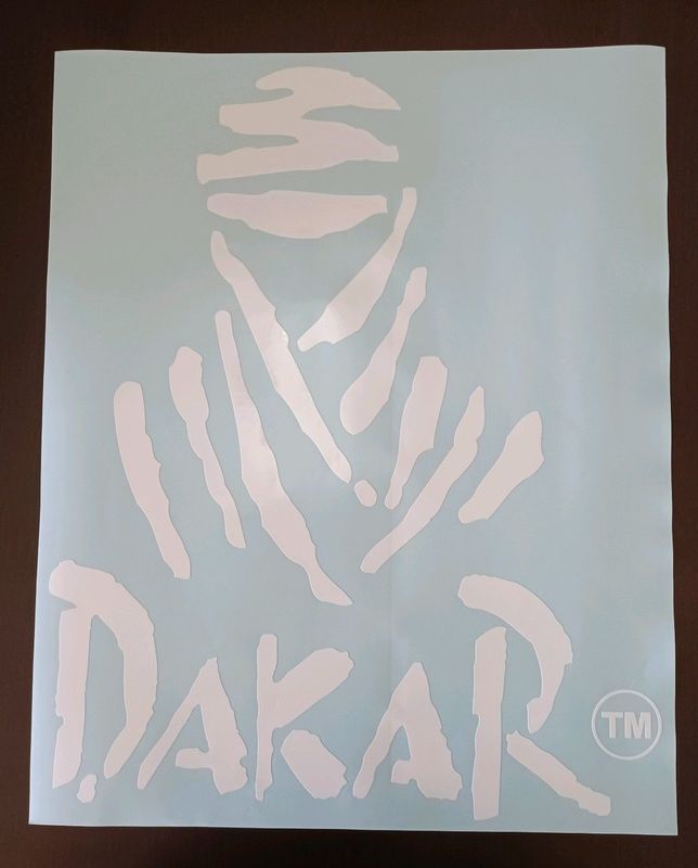 Dakar Tuareg door stickers decals / vinyl cut graphics