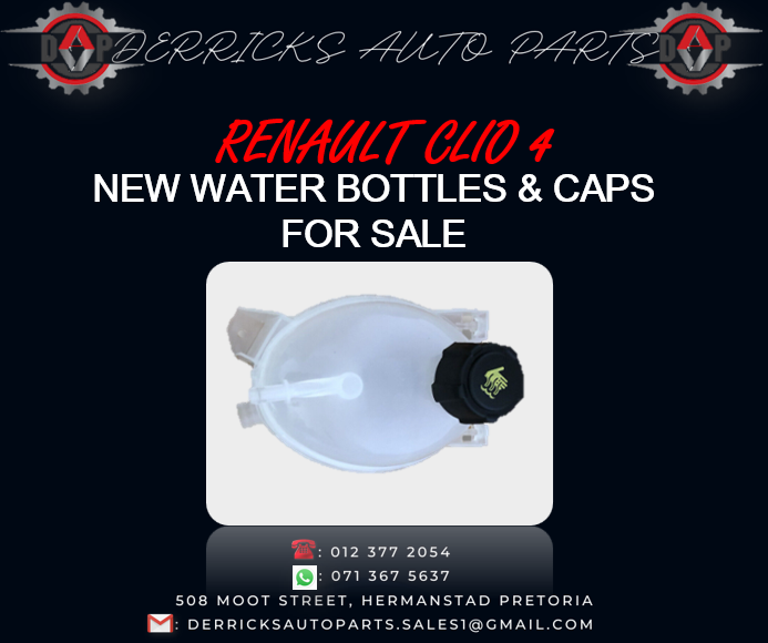 RENAULT CLIO 4 ( NEW WATER BOTTLES &amp; CAPS) FOR SALE