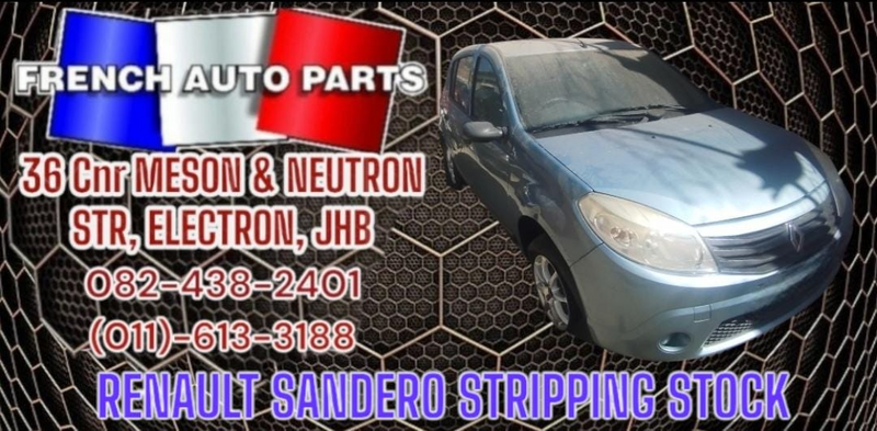 RENAULT SANDERO SPARE / PARTS FOR SALE AT FRENCH AUTO PARTS
