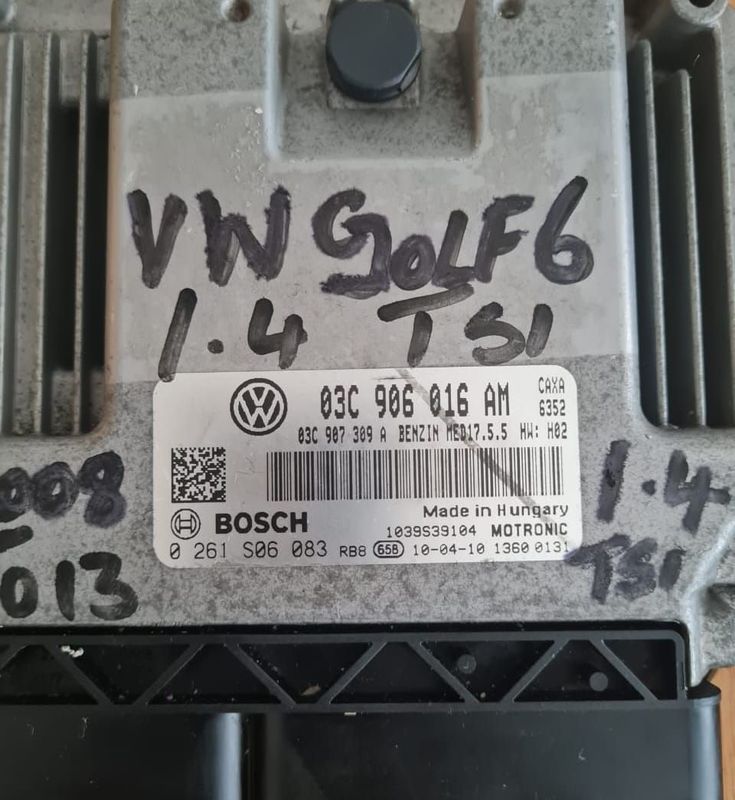 VW Golf 6 1.4 TSI CAXA 2009-2013 Bosch ECU part# 03C 906 016 AM