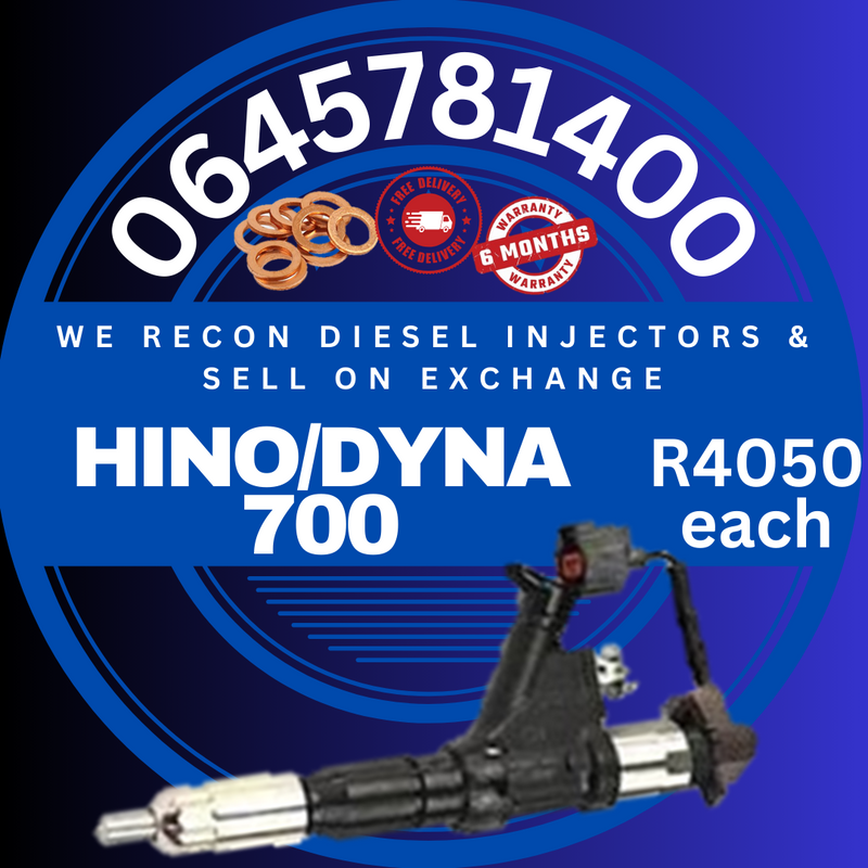 Hino/Dyna 700 Diesel Injectors for sale