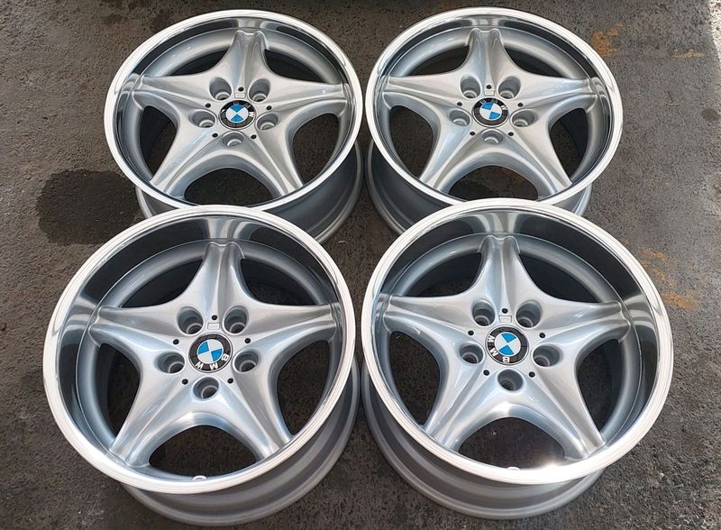 17 Inch OEM BMW Z3 Coupe Style 40 Narrow and Wide Alloy Wheels