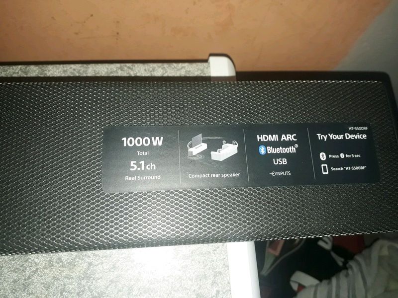 Sony sound bar 1000 wats