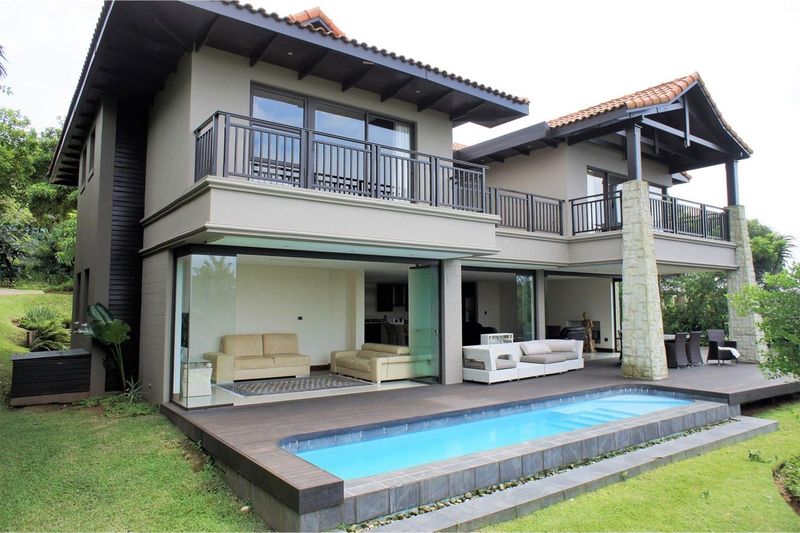 4 Bedroom Zimbali Townhouse with Golf Course, Dam, Forest and Distant Sea Views