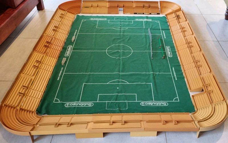 Subbuteo Single Tier Stadium Tan Version