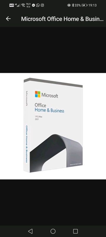 Microsoft office home and business 2021