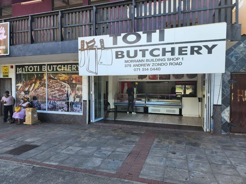 RETAIL UNIT TO LET IN AMANZIMTOTI, DURBAN