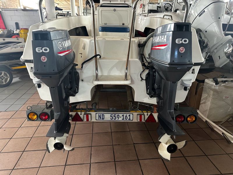 2 x 2024 Demo Yamaha outboards.