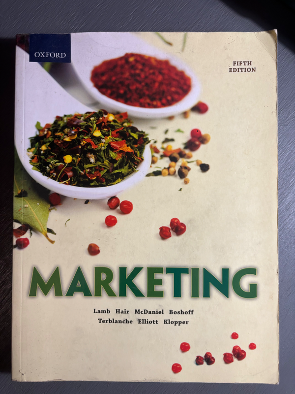 Marketing fifth edition