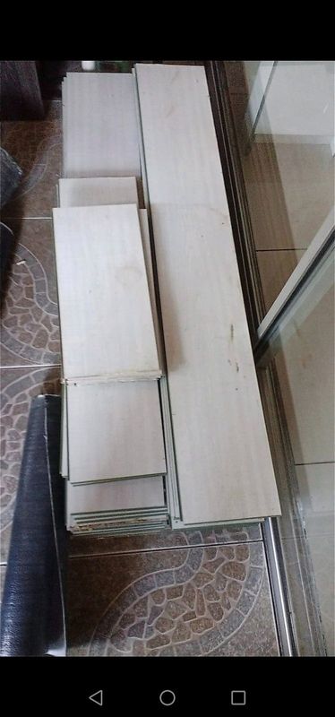 10 sqm laminated flooring with underlay