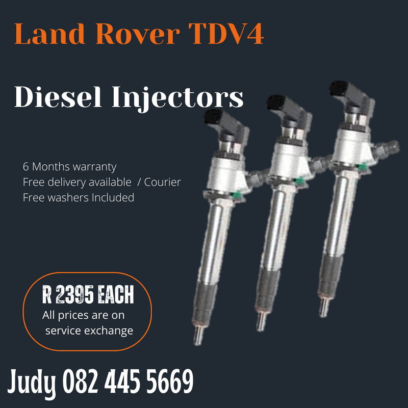 Land Rover TDV4 Diesel Injectors for sale