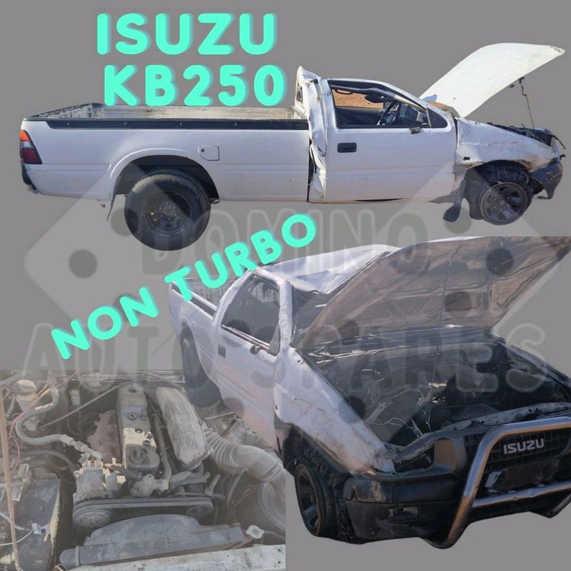 Isuzu KB 250 non turbo stripping for spares