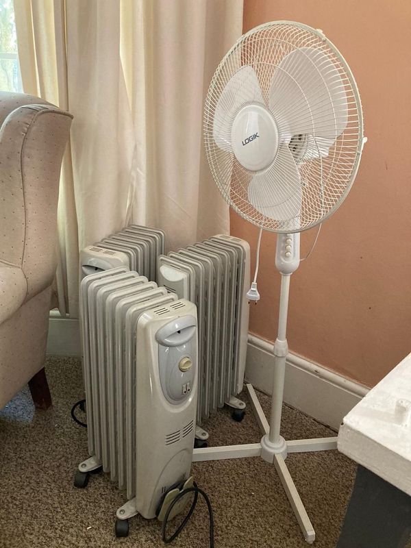 Heaters and fan for sale