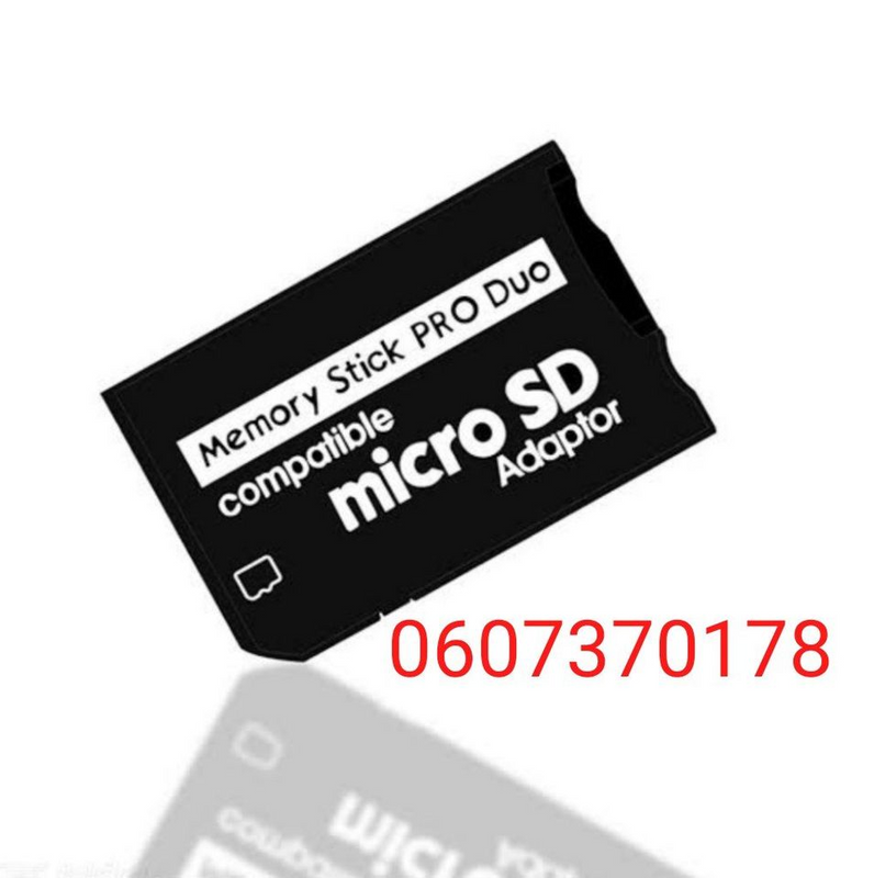 PSP Micro SD to MS Pro Duo Adapter (Brand New)