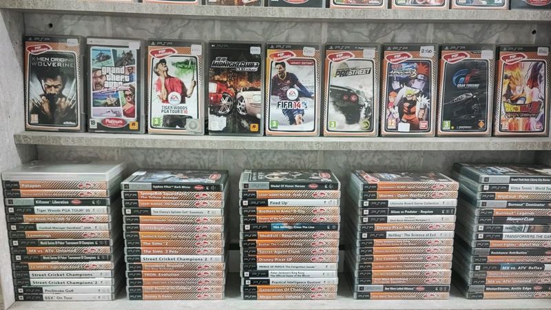 Psp games from R100 upwards