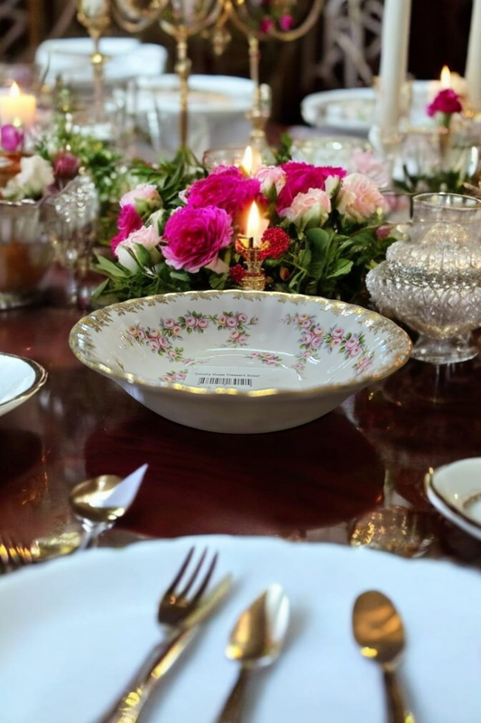 Royal Albert Dimity Rose Fruit Dessert Bowl 4x14cm