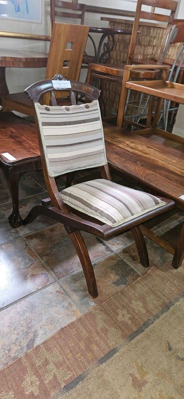 Victorian Walnut Folding Chair x 1