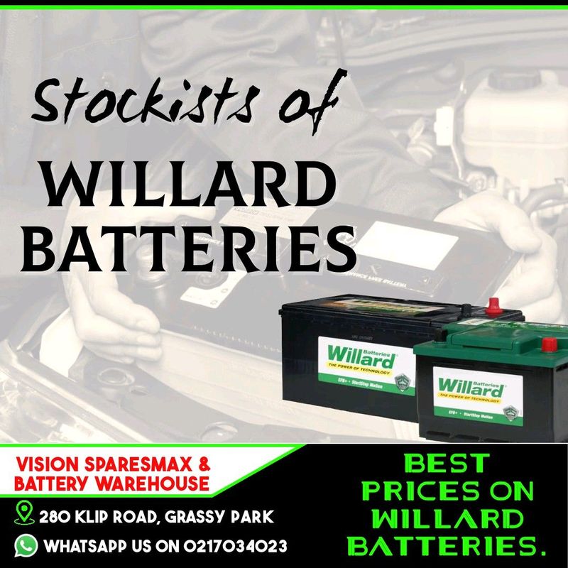 Best prices on Willard Batteries