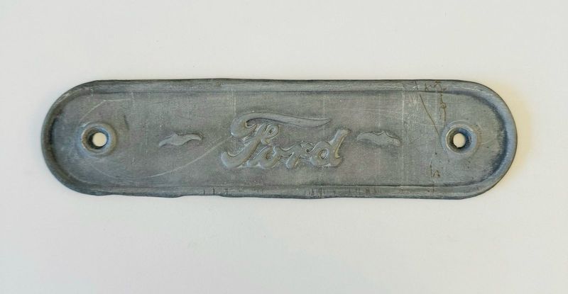 VINTAGE FORD SILL PLATES METAL