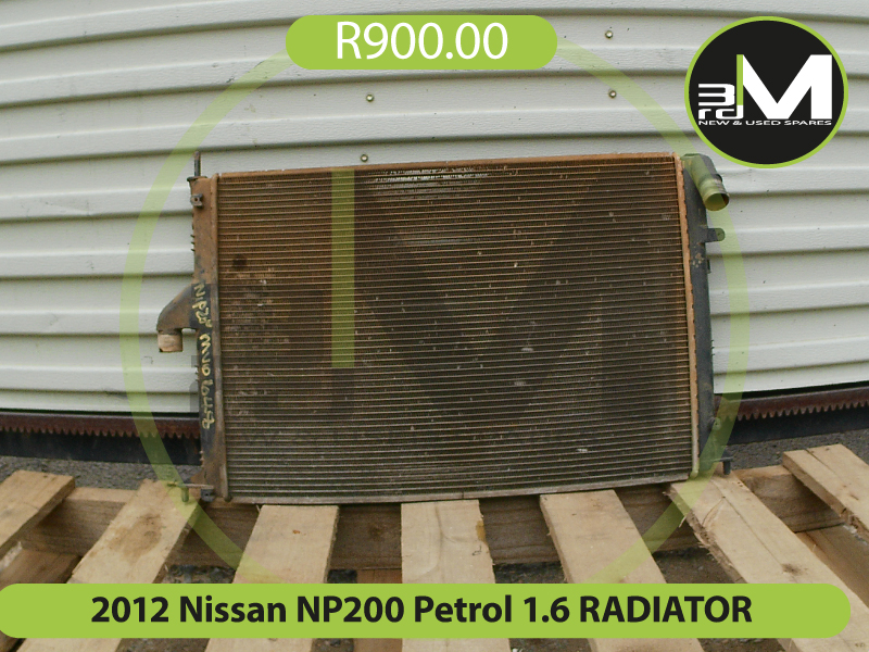 2012 - 2022 Nissan NP200 Petrol 1.6 RADIATOR R900 - MV648 / MV0677/ MV0707