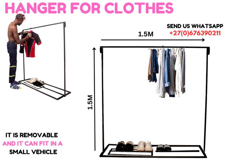 removable HANGER FOR CLOTHES